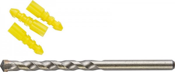 Набор STAYER Свeрла "MASTER" по бетону, 8мм, с дюбелями, 21 предмет, 29111-H21-08