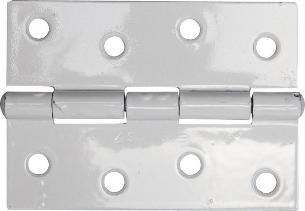 Петля дверная STAYER "MASTER" универсальная, белый, 100мм, 37611-100-2