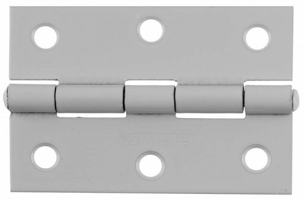 Петля дверная STAYER "MASTER" универсальная, белый, 75мм, 37611-75-2