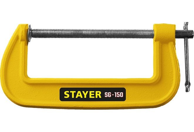 SG-150 струбцина тип G 150 мм, STAYER, 3215-150_z02