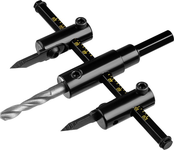 Сверло STAYER "PROFI" регулир, двухрезцовое, со сменным резцом по дереву, "Балеринка" 2944