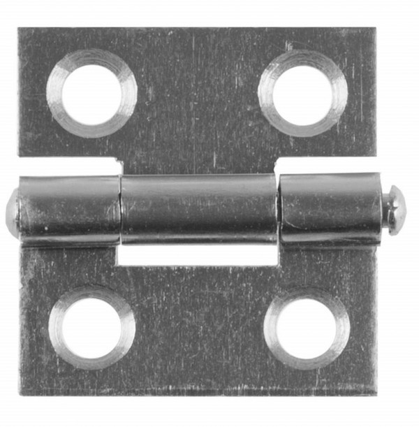 Петля дверная STAYER "MASTER" универсальная, цвет белый цинк, 25мм, 37611-25-1