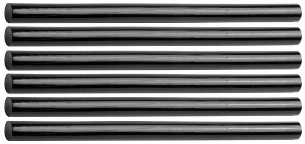 Стержни STAYER "MASTER" для клеевых (термоклеящих) пистолетов, цвет черный по ковролину и коже, 11х200мм, 6шт 2-06821-D-S06
