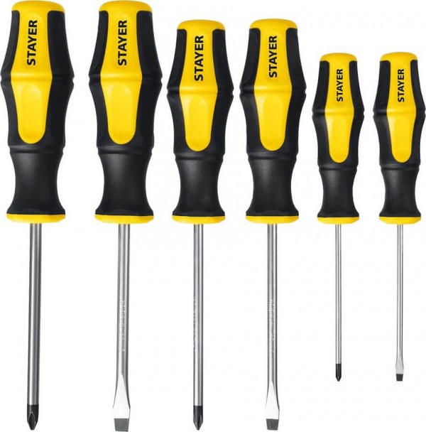 Набор отверток STAYER "Hercules", 6шт. 25055-H6_z03