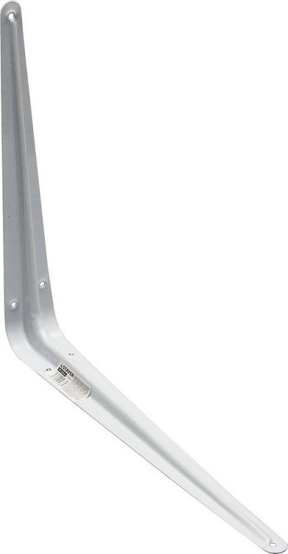 Уголок-кронштейн STAYER "MASTER", 345х300мм, белый, 37406-1