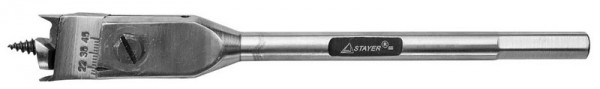Сверло STAYER по дереву перьевое регулируемое, 22-76мм 2951-22-76