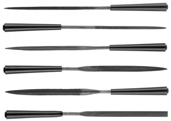 Набор STAYER "MASTER" Надфили, ручка из ПВХ, 100мм, 6шт 1603-10-H6_z01