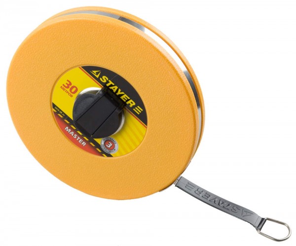 Мерная лента STAYER "MASTER", фиберглассовое двустороннее полотно, 30м, 3415-30_z01