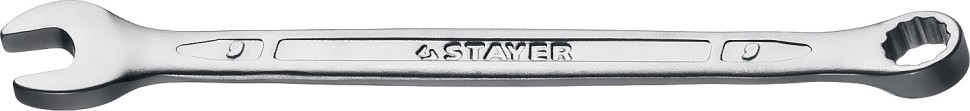 STAYER 9 мм, комбинированный гаечный ключ 27081-09_z01