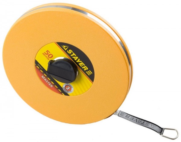 Мерная лента STAYER "MASTER", фиберглассовое двустороннее полотно, 50м 3415-50_z01