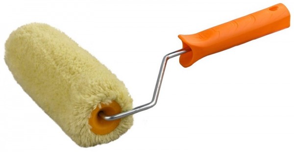 Валик фасадный STAYER "MASTER" SYNTEX ПОЛИАКРИЛ малярный в сборе, ворс 18мм, бюгель 6мм, 50х180мм 0320-18