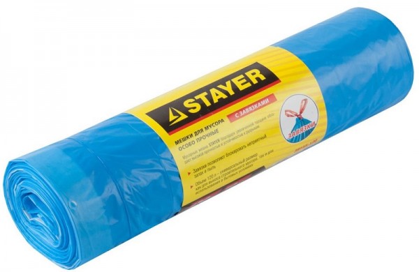 Мешки для мусора STAYER "COMFORT" с завязками 39155-120