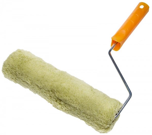 Валик фасадный STAYER "MASTER" SYNTEX ПОЛИАКРИЛ малярный в сборе, ворс 18мм, бюгель 6мм, 50х240мм 0320-24