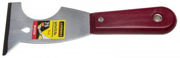 Шпатель STAYER "MASTER" многофункциональный c пластмассовой ручкой 10031