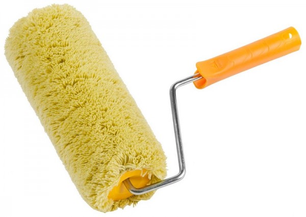 Валик фасадный STAYER "PROFI" SYNTEX ГИГАНТ ПОЛИАКРИЛ малярный в сборе, ворс 18мм, бюгель 8мм, 68х240мм 0323-24_z01