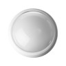Светильник STAYER "PROFI" PROLight светодиодный, влагозащищенный IP65,  пластиковый корпус, PC, влагозащищенный, круг, белый, 4000К, 7(60Вт) 57362-60-W