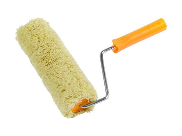 Валик фасадный STAYER "PROFI" SYNTEX ПОЛИАКРИЛ малярный в сборе, ворс 18мм, бюгель 8мм, 58х240мм 0322-24_z01