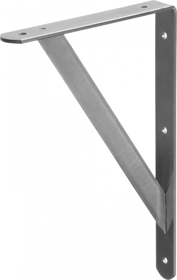 Уголок-кронштейн STAYER "MASTER", усиленный, 300х200х30х4мм, оцинкованный 37422-5