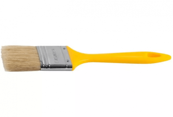 Кисть плоская STAYER "UNIVERSAL-MASTER", светлая натуральная щетина, пластмассовая ручка, 50мм, 0107-50_z01