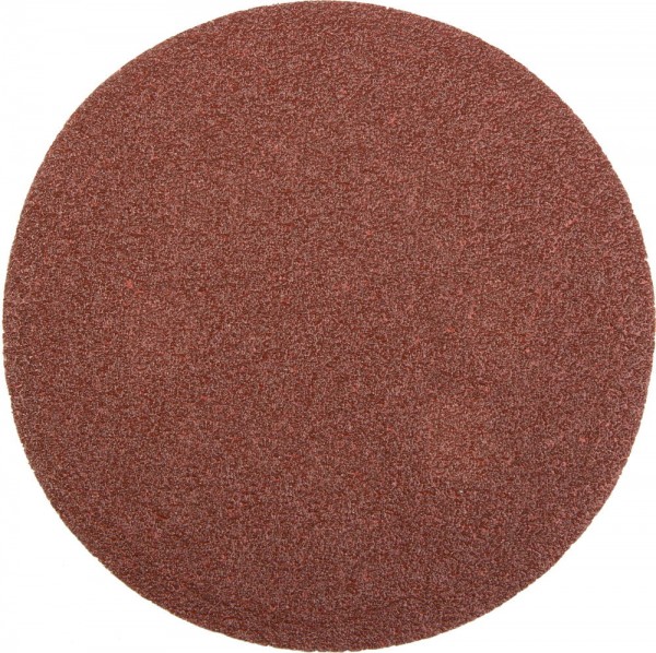 Круг шлифовальный универсальный STAYER "MASTER" из абразивной бумаги на велкро основе, без отверстий, Р60, 125мм, 5шт, 35453-125-060