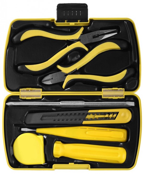 Набор инструментов STAYER "STANDARD" для ремонтных работ, 7 предметов 22054-H7