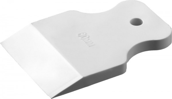 Шпатель STAYER "MASTER" резиновый белый, 60мм 1027-60