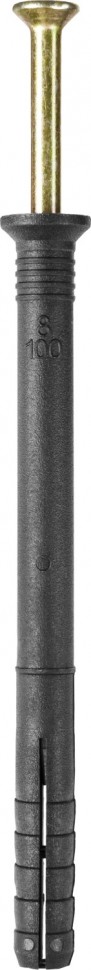 Дюбель-гвоздь STAYER "MASTER" полипропиленовый, потайной бортик, 8 x 100 мм, 50 шт 30645-08-100