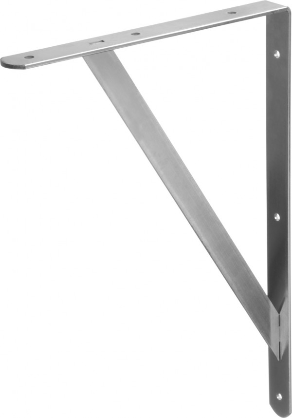 Уголок-кронштейн STAYER "MASTER", усиленный, 400х280х30х4мм, оцинкованный 37423-5