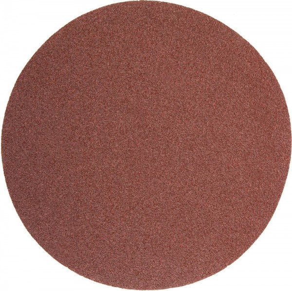 Круг шлифовальный универсальный STAYER "MASTER" из абразивной бумаги на велкро основе, без отверстий, Р80, 125мм, 5шт, 35453-125-080