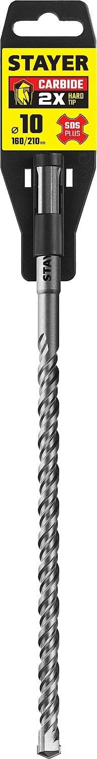 Бур по бетону STAYER SDS-plus, 10 x 210 мм, 2930-210-10_z02