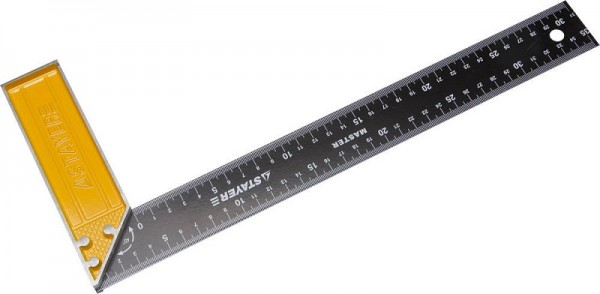 Угольник STAYER "MASTER" столярный, стальное полотно, 350мм, 3430-35_z01