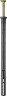 Дюбель-гвоздь STAYER "MASTER" полипропиленовый, потайной бортик, 8 x 120 мм, 50 шт 30645-08-120