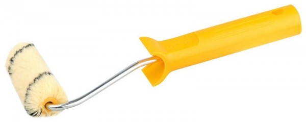 Мини-валик STAYER "MASTER" DUALON ПОЛИАКРИЛ малярный в сборе, ворс 7мм, бюгель 6мм, 15х70мм 03-05812-07