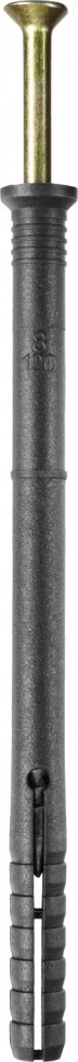 Дюбель-гвоздь STAYER "MASTER" полипропиленовый, потайной бортик, 8 x 120 мм, 700 шт 30640-08-120
