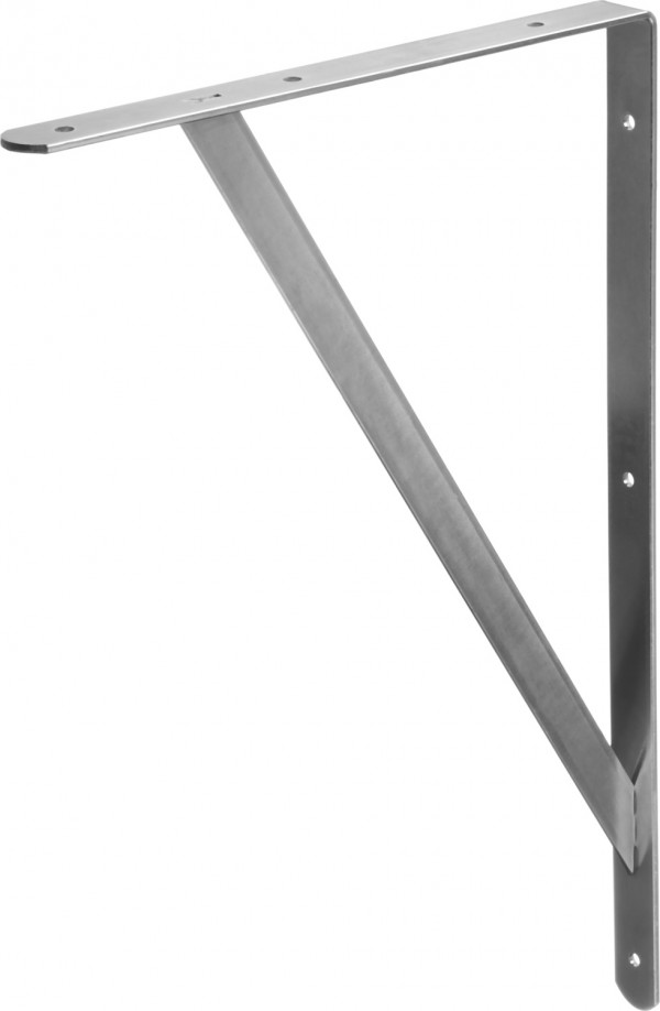 Уголок-кронштейн STAYER "MASTER", усиленный, 500х330х30х4мм, оцинкованный 37424-5