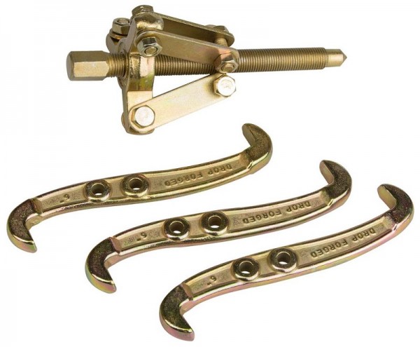 Съемник подшипников STAYER кованый, трехзахватный, 100мм 43220-100