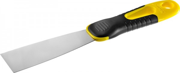 Шпатель STAYER "PROFESSIONAL" нержавеющее профилированное полотно, 2к ручка, 40 мм 10045-04