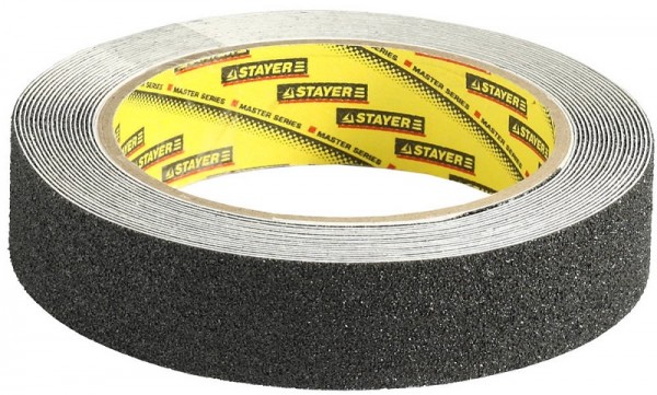 Лента STAYER "PROFI" клейкая противоскользящая 12270-25-05