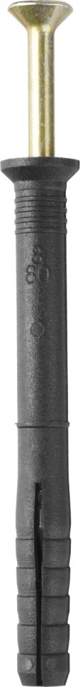 Дюбель-гвоздь STAYER "MASTER" полипропиленовый, потайной бортик, 8 x 80 мм, 50 шт 30645-08-080