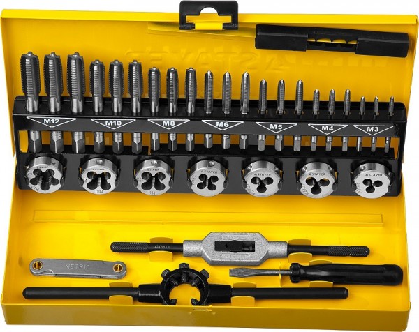 Набор комплектных метчиков и плашек STAYER 28014-H32