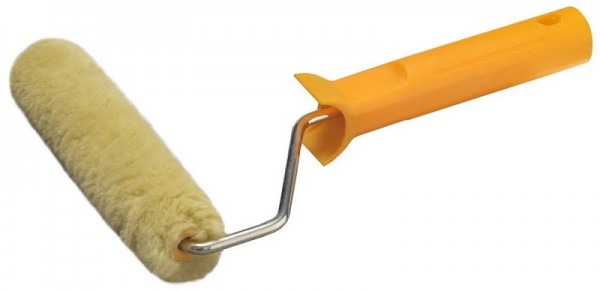 Мини-валик STAYER "MASTER" SYNTEX ПОЛИАКРИЛ малярный в сборе, ворс 12мм, бюгель 6мм, 15х160мм 03-0512-16_z01