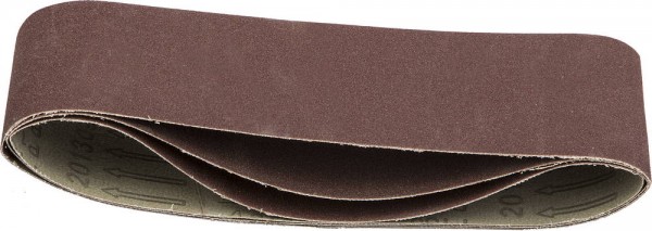 Лента STAYER "MASTER" шлифовальная универсальная бесконечная на тканевой основе, для ЛШМ, P100, 75х457мм, 3шт, 35441-100