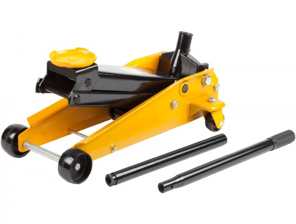 Домкрат STAYER "PROFI" гидравлический, подкатной, 3т, 130-500мм 43150-3