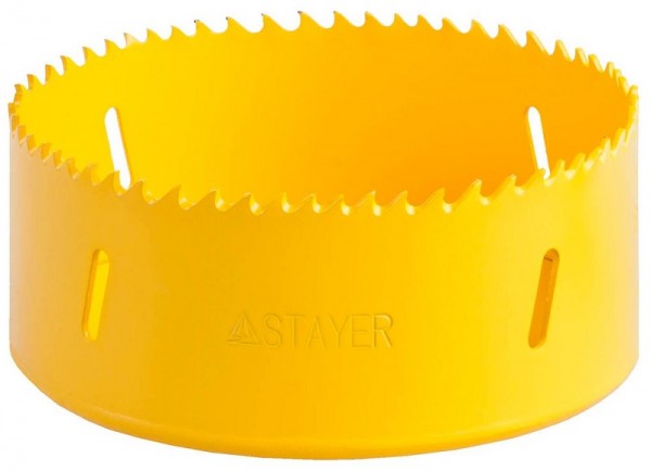 Коронка STAYER "PROFESSIONAL" Би-металлическая, универсальная, d=102мм 29547-102