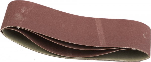 Лента STAYER "MASTER" шлифовальная универсальная бесконечная на тканевой основе, для ЛШМ, P180, 100х610мм, 3шт, 35443-180