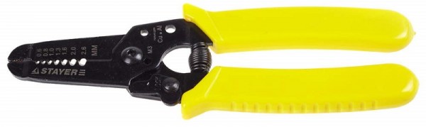 Электропассатижи STAYER "PROFI", 0,6-2,6 мм, 170мм, 2265-17