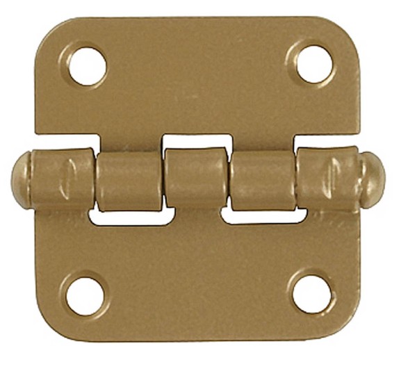 Петля накладная STAYER "ПН-40" универсальная, цвет золотой металлик, 40 x 40 x 1.5 мм, 1 шт., 37623-40