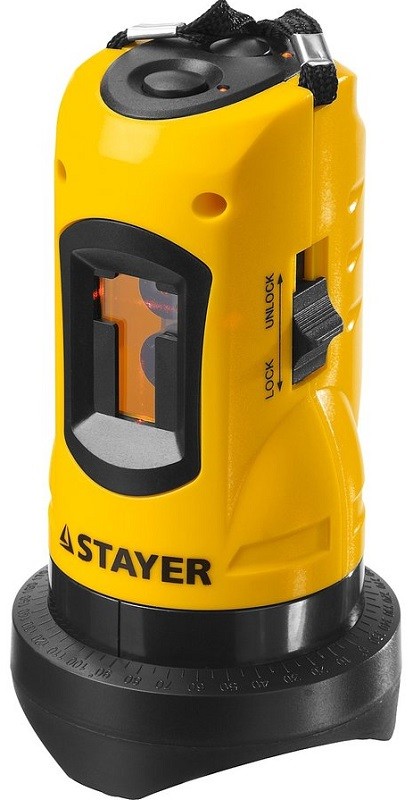 Нивелир STAYER "PROFESSIONAL" лазерный линейный 34960-H2
