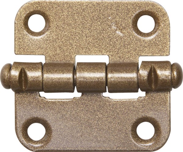 Петля накладная STAYER "ПН-40" универсальная, цвет бронзовый металлик, 40 x 40 x 1.5 мм, 1 шт., 37625-40