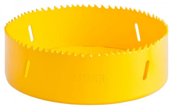 Коронка STAYER "PROFESSIONAL" Би-металлическая, универсальная, d=133мм 29547-133